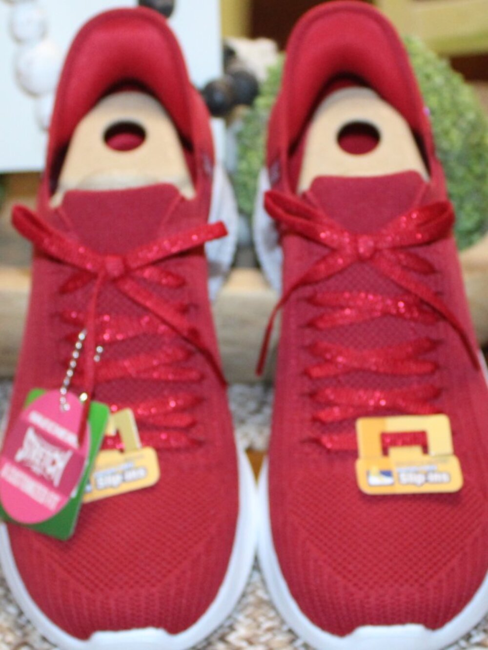 NWT Skechers Ultra Flex "Heart Me" slip ins women's size 9 1/2 DARLING!! - Picture 7 of 12